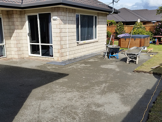 Preparing the ground for paving